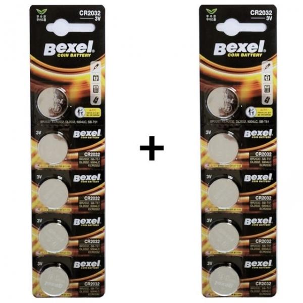 벡셀리튬코인건전지 CR2032 10P 시계 완구 배터리