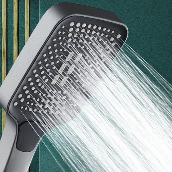 고급 4단 조절 샤워 헤드 고압 샤워기 목욕탕 샤워기
