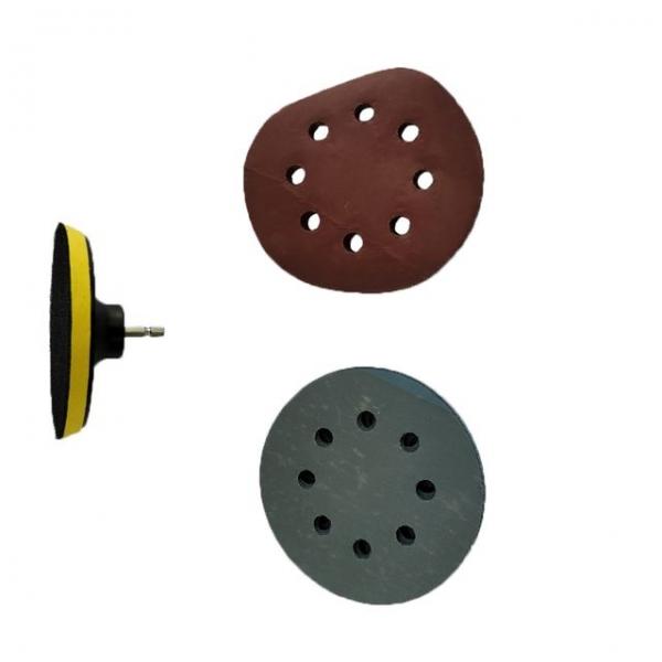 목공 나무 샌딩 전동드릴 8홀 125mm 원형사포