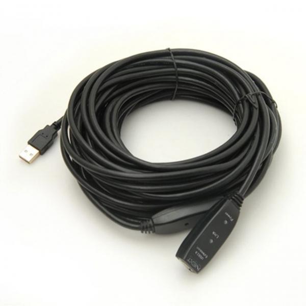 USB2.0 연장 리피터 15M 케이블 전원단자 USB연결
