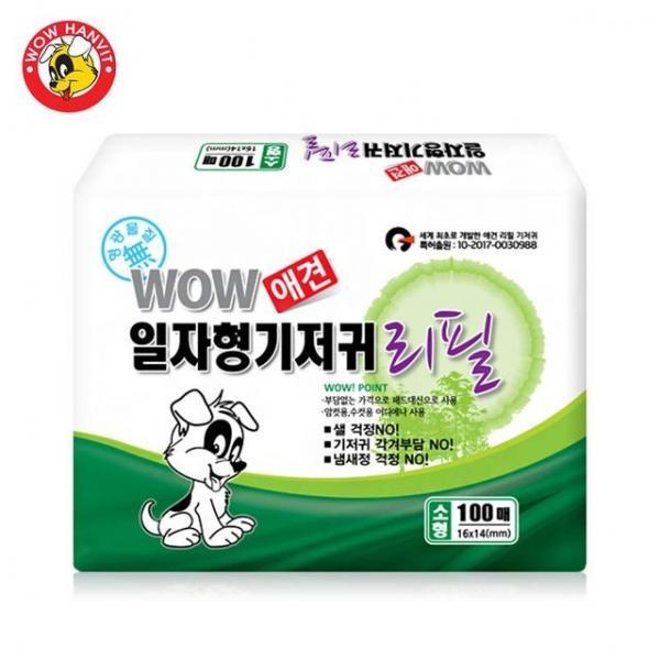 애견 속기저귀 리필패드 소형 100매