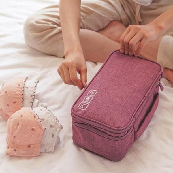 여행용 속옷 파우치 캐리어 수납 정리 다용도 이너백