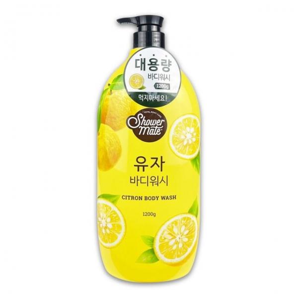 샤워메이트 바디워시 1.2kg (유자향) - O