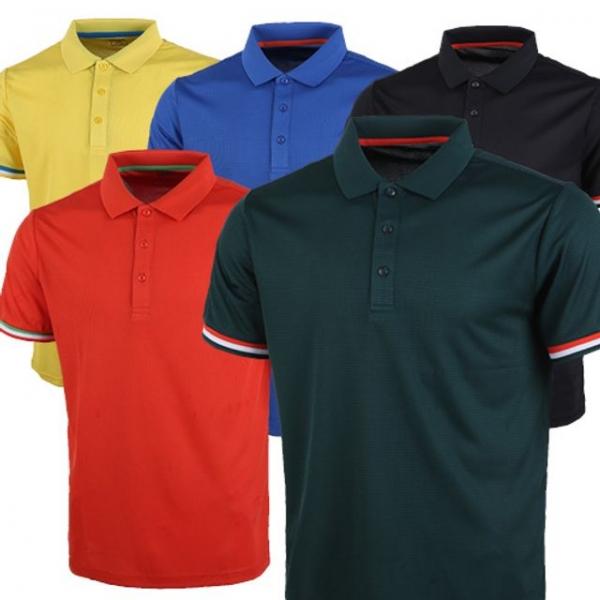 니즈 자가드 반팔/기능성/카라티