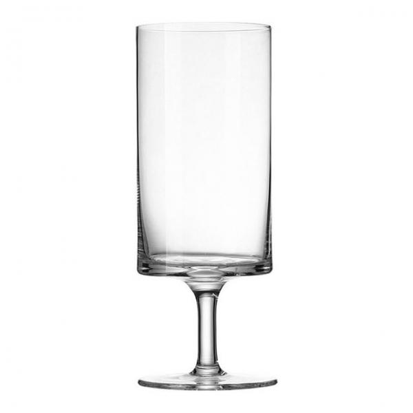 직선 일자 투명 유리 고블렛 잔 400ml