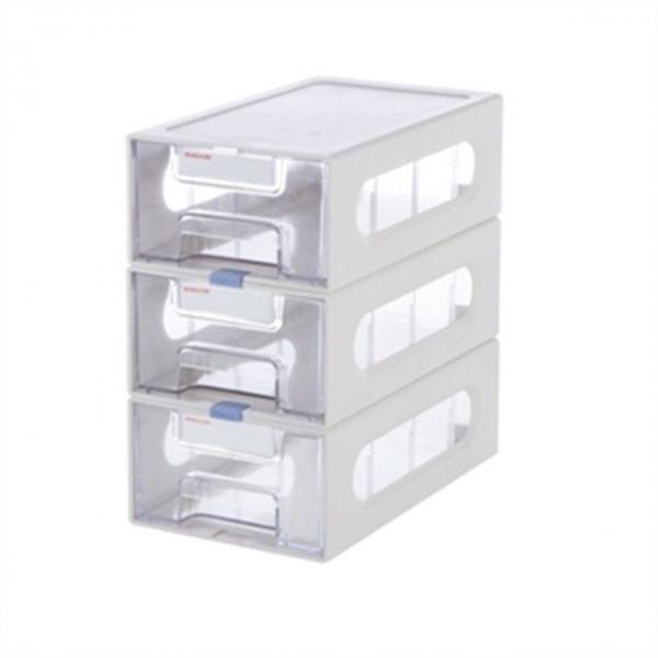 심플한 사무용품 스마트멀티박스3단