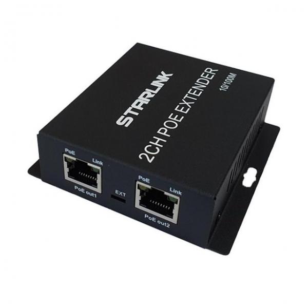 1대2 POE분배기 리피터 POE회선 분배 확장