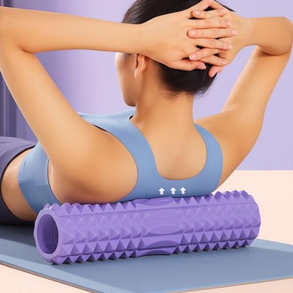 지압 폼롤러 종아리 마사지 필라테스 스트레칭 도구