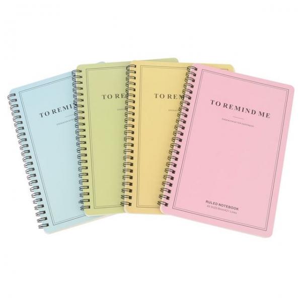 A5 유선 스프링 노트 X5개 (색상랜덤) 학생 줄공책