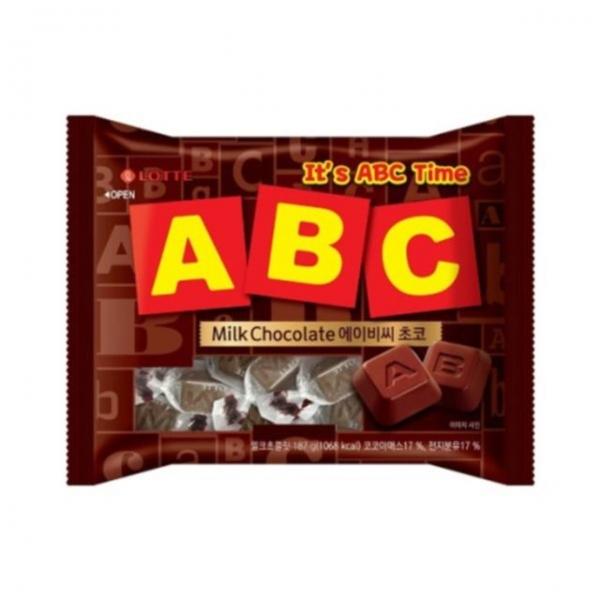 (P)롯데 ABC초콜렛(187g)