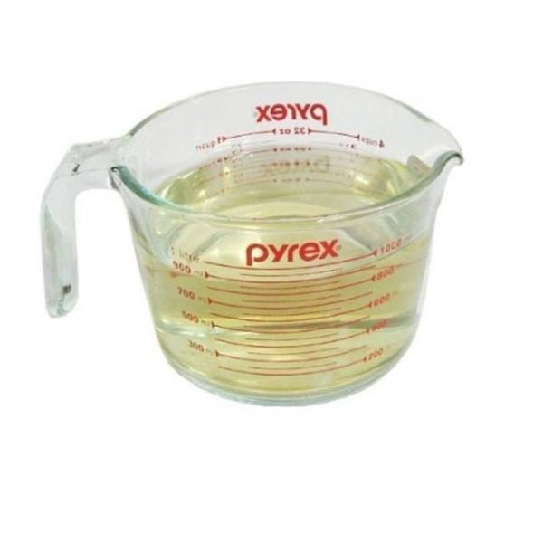 파이렉스 유리 계량컵 대 1000ml 눈금 저울컵