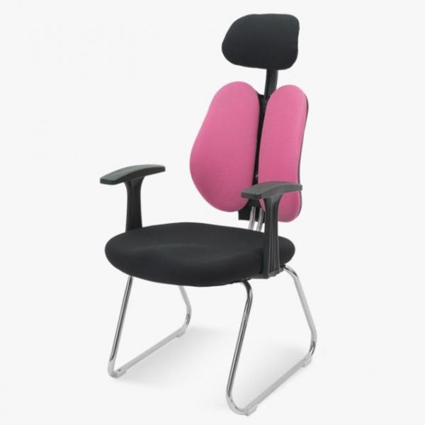 스쿨 BW-FM 팔걸이 헤더형 고정 의자 12colors