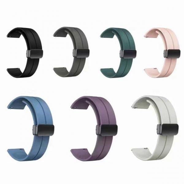 갤럭시워치7 D버클 자석식 실리콘밴드 스트랩 40 44mm