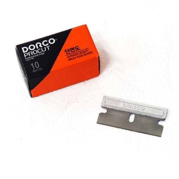 도루코 면도날 단면 이발 비버샵 면도날 100개