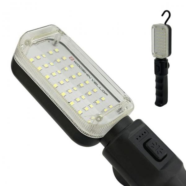 우신 40구 충전식 작업등(WS-909) 캠핑 후레쉬 라이트