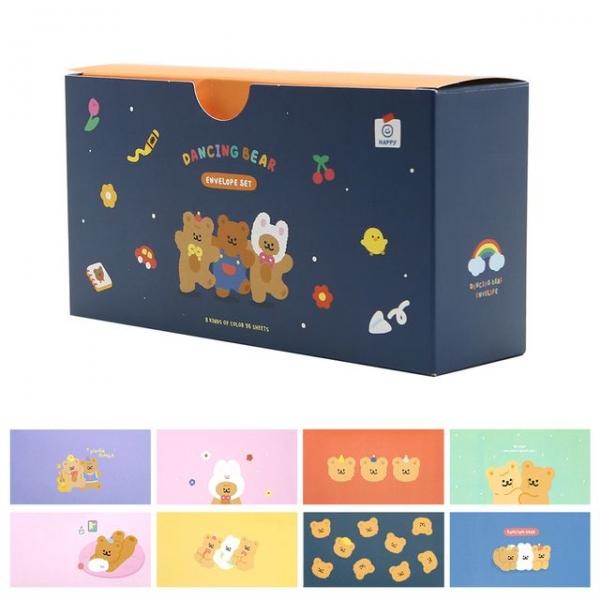 댄싱베어 가로봉투세트(96매입)
