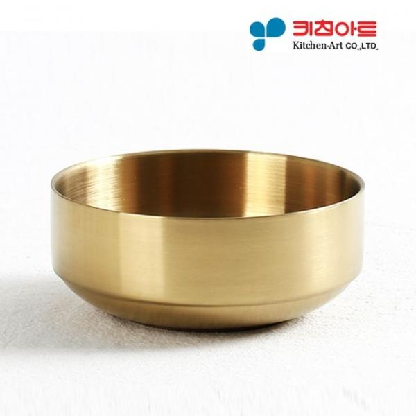 키친아트 금상첨화 티타늄 이중 국대접 12cm