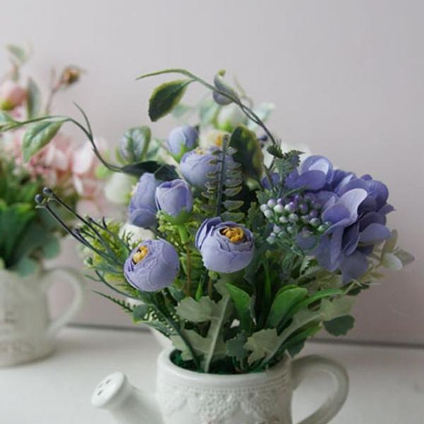 동글동글 귀여운 장미꽃으로 만든 블루밍 로즈 화분