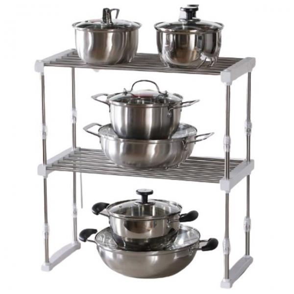 싱크대 상부장 하부장 정리선반 냄비정리대 2단