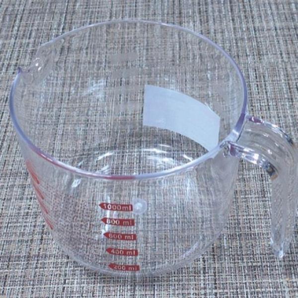 계량컵 계량기 비커 베이킹 용량컵 아크릴 투명 1L