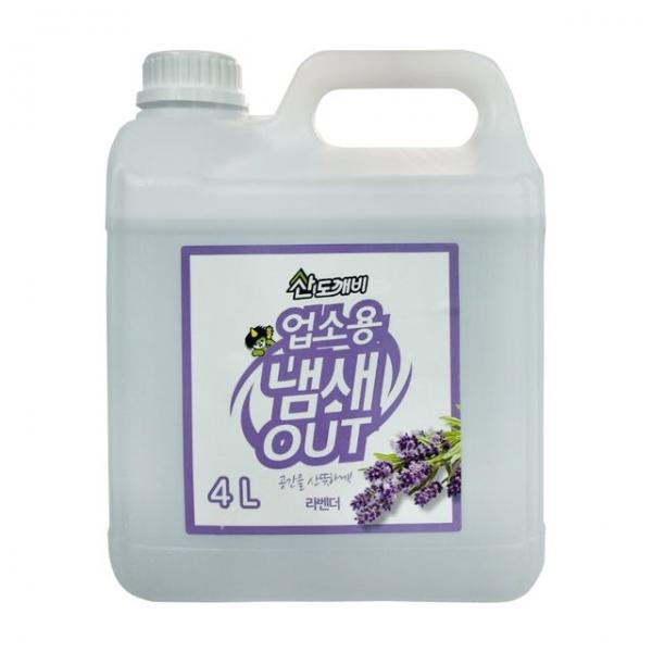 산 대용량 업소용 실내탈취제 4L 라벤더향