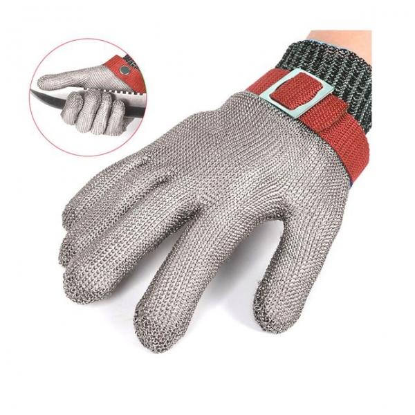 HWA 손베임방지 안전장갑 손보호 쇠그물 GHK-342