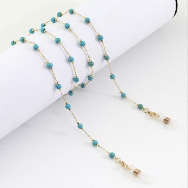 안경줄 터키석 마스크스트랩 비즈 마스크걸이