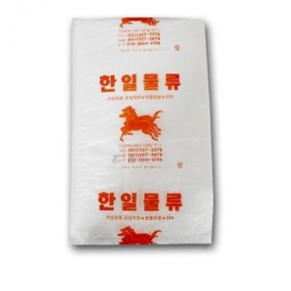 비닐 봉지 쓰레기 봉지 장바구니 비닐백 흰색 57x75