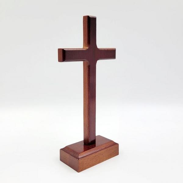 탁상용 소형 나무 십자가