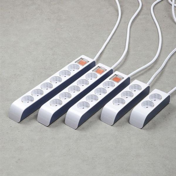 국내 kc인증 안전스위치 전력차단 일반 5구 5m 멀티탭