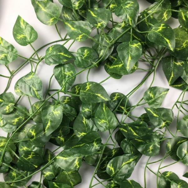 인조 넝쿨 담쟁이 식물 스킨답서스 조화 가짜 나뭇잎