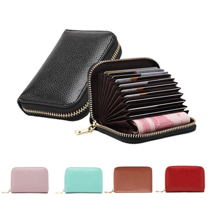 심플 아코디언 카드지갑 5color / 동전지갑 여성지갑 명함지갑