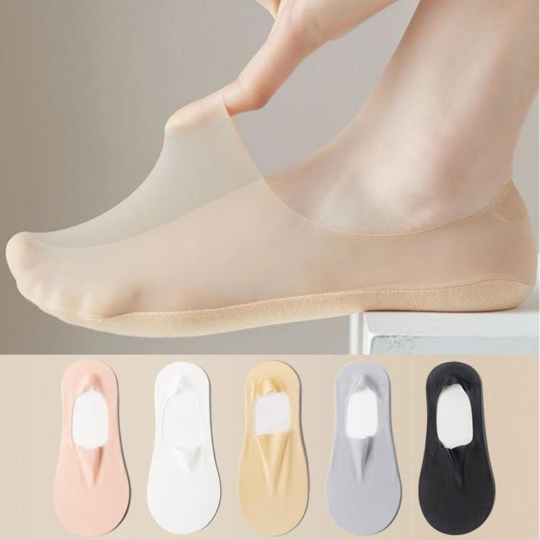 여성 인비저블 덧신 페이크 삭스 5color 5P 1set / 여름양말 덧신 메쉬 양말세트