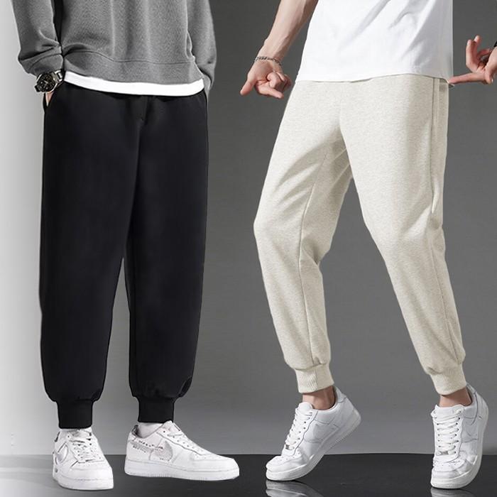 남녀공용 데일리 라이트 조거팬츠 (6컬러/3사이즈) / 데일리 바지 간절기 밴딩바지 조거