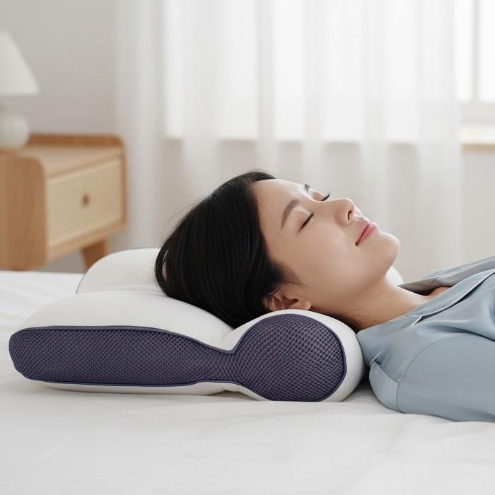 바른수면 바른베개 900g / 경추베개 경추지지 세탁용이