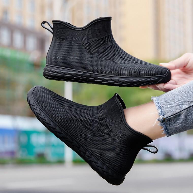 런칭특가 여성 발목 장화 02 패션 숏 레인부츠 논슬립 방수 부츠 레인슈즈 워터슈즈