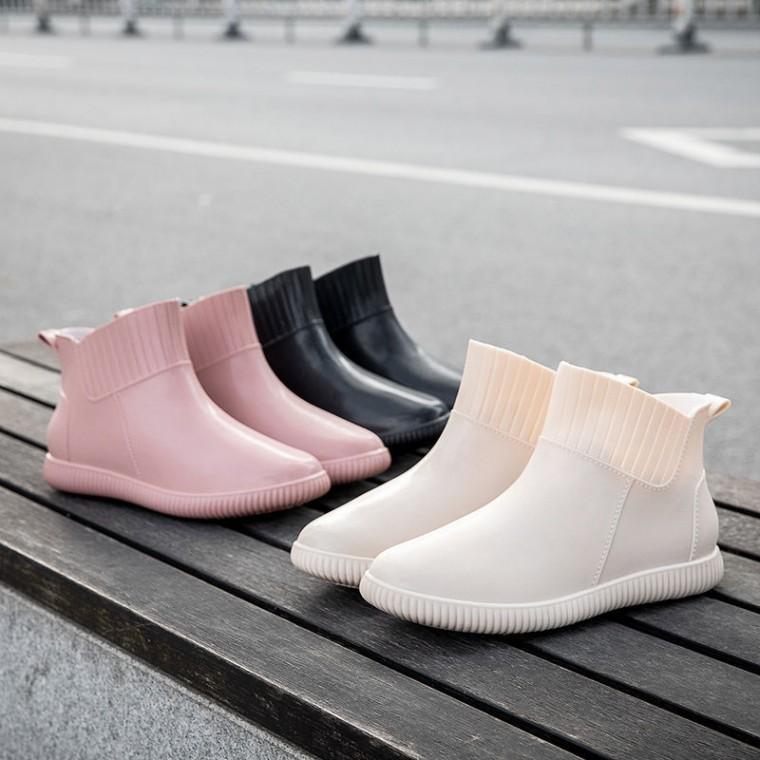 런칭특가 여성 발목 장화 03 패션 숏 레인부츠 논슬립 방수 부츠 레인슈즈 워터슈즈 신발 슬리퍼