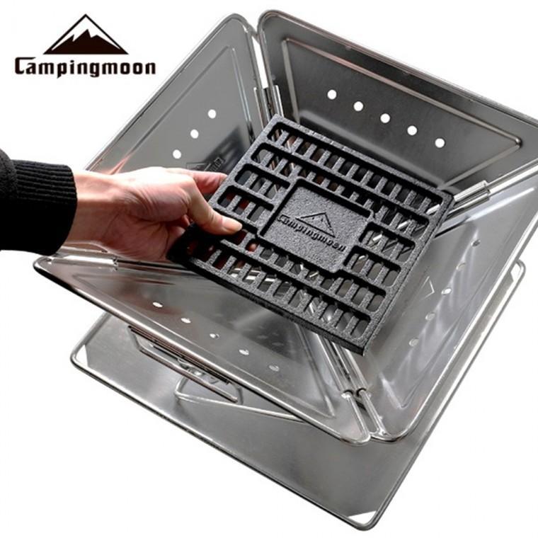 캠핑문 화로 주철숯받침대(L)