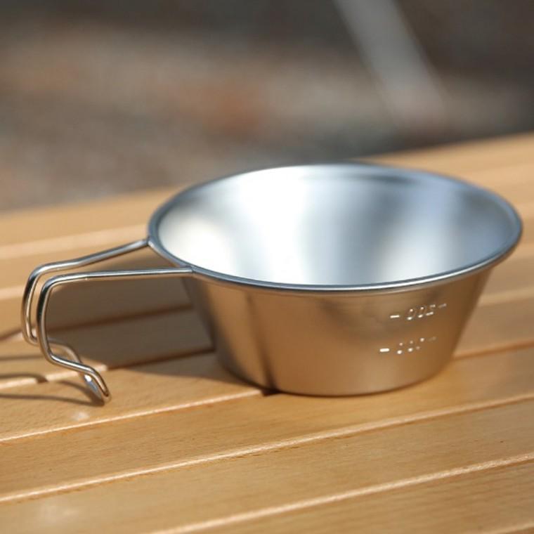 고정형 304스텐레스 시에라컵 등산컵