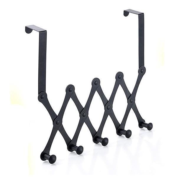 공간 절약 스텐레스 옷걸이(블랙M)