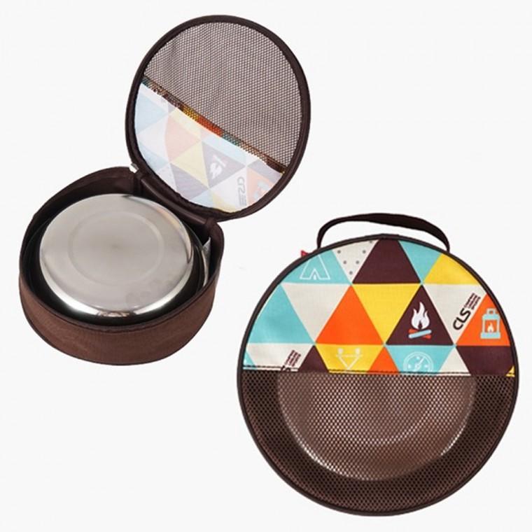 캠핑테이블웨어 스텐레스 식기 22p세트