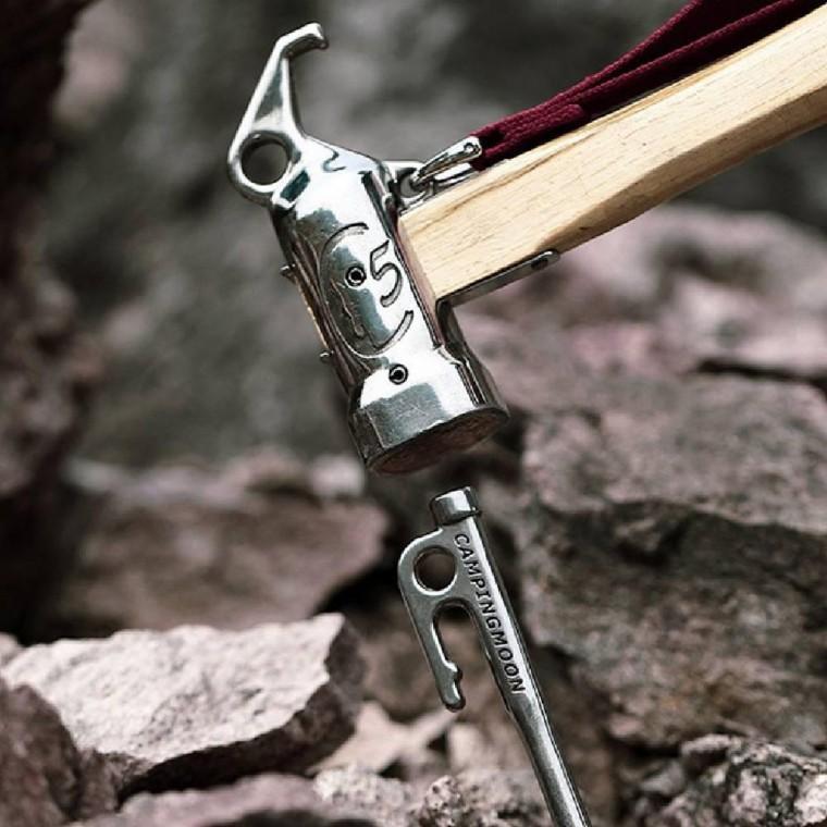 캠핑문 스텐레스 스틸 단조팩 4P세트(40cm)