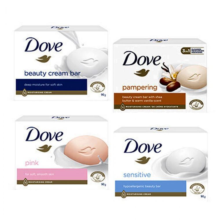 도브 뷰티바 모이스취라이징 미용 세안 비누 90g X 4개세트