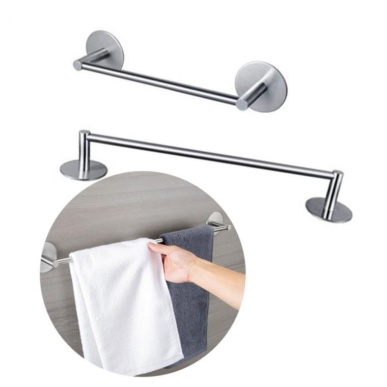 [미르]무타공 스테인레스 수건걸이 2가지 사이즈 수건 행거