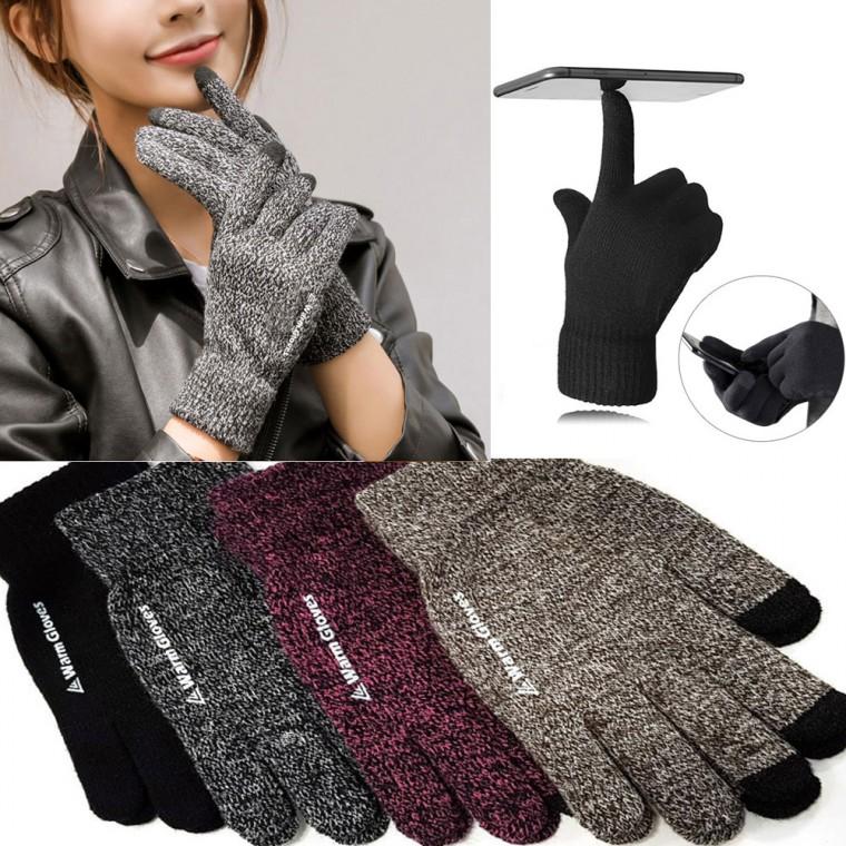 런웨이브 니트터치장갑 논슬립 스포츠장갑 니트장갑 축구 자전거 트래킹 장갑