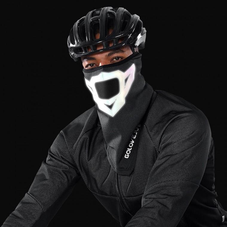 GOLOVEJOY 나이트라이트 기모 라이딩 방한 마스크 반다나 오토바이 자전거 스키 다용도 보온 멀티마스크