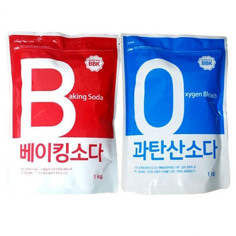 버블킹 베이킹소다 과탄산소다 1kg 대용량 표백제 세