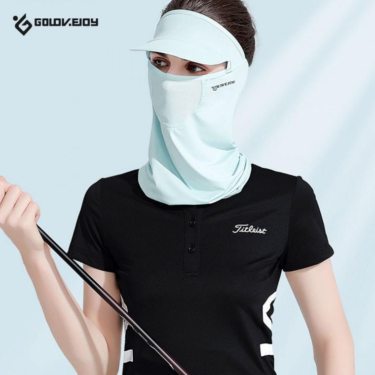 정품 GOLOV.EJOY 쿨링 캡바라클라바 자외선차단 골프 모자 바라클라바 일체형