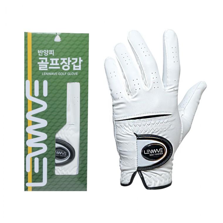런웨이브 골프마스터 골프장갑 반양피 장갑