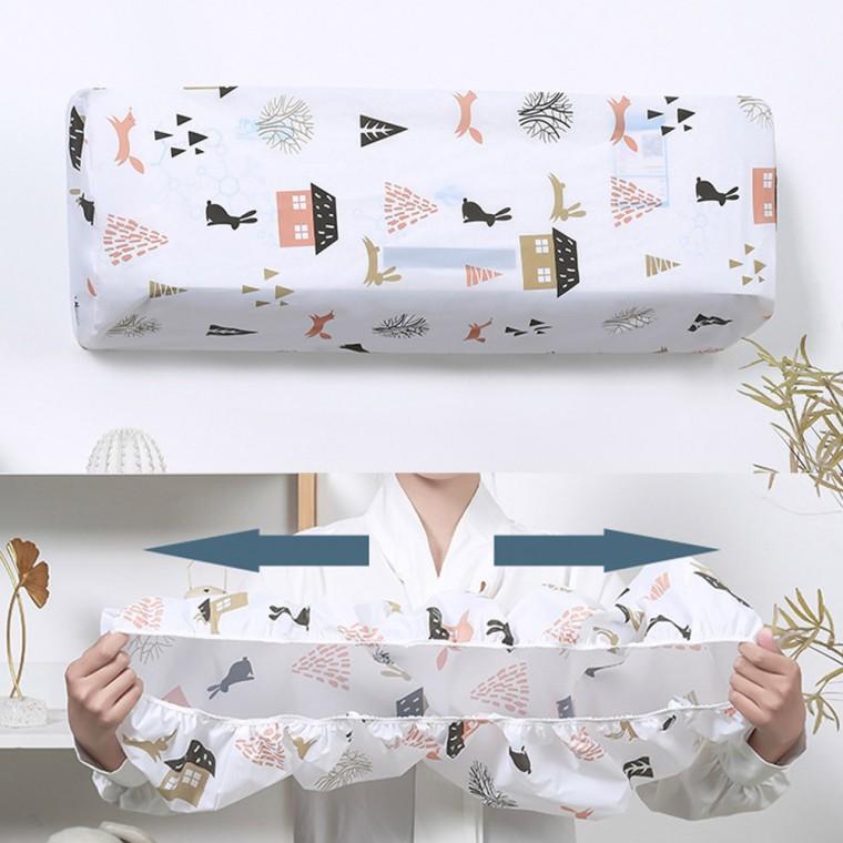 NEW 프리미엄 에어컨커버 PEVA 방수소재 먼지차단 벽걸이 에어컨 난방기 히터 보관 커버